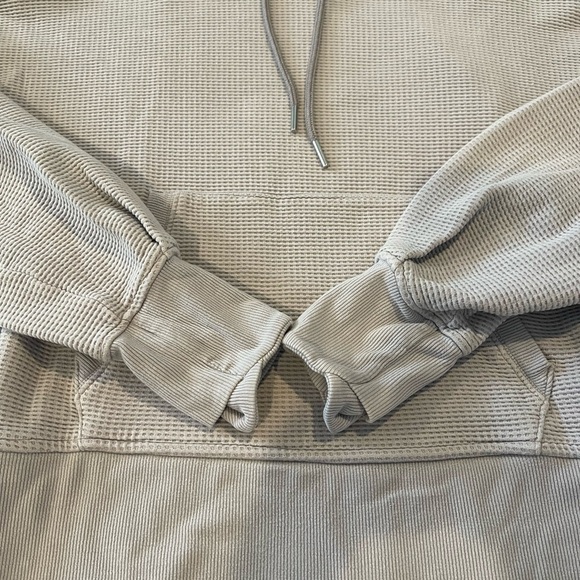 Athleta Balance Waffle Knit Hoodie Sweatshirt, Size XXS, Tinsel Purple, Casual - Picture 12 of 15